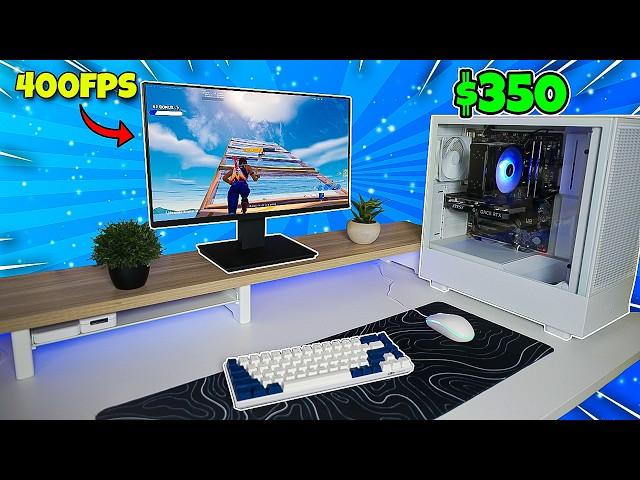 I ONLY Had $350 To Build A Gaming Setup...