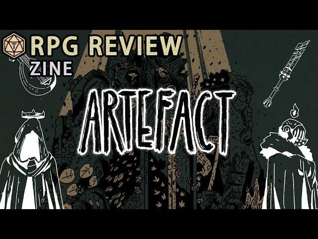 Artefact: build your magical item backstories in style  Solo RPG Review