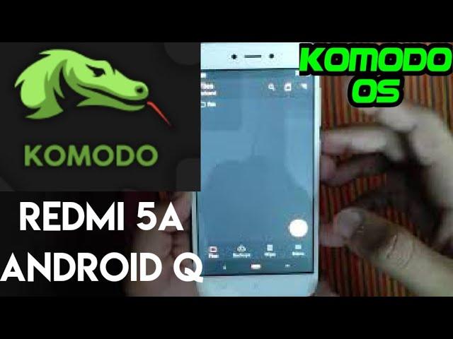Komodo Os Android 10 for Redmi 5a RIVA | Install KOMODO OS Android Q | VOLTE | ANTUTU 3D TEST | GAME