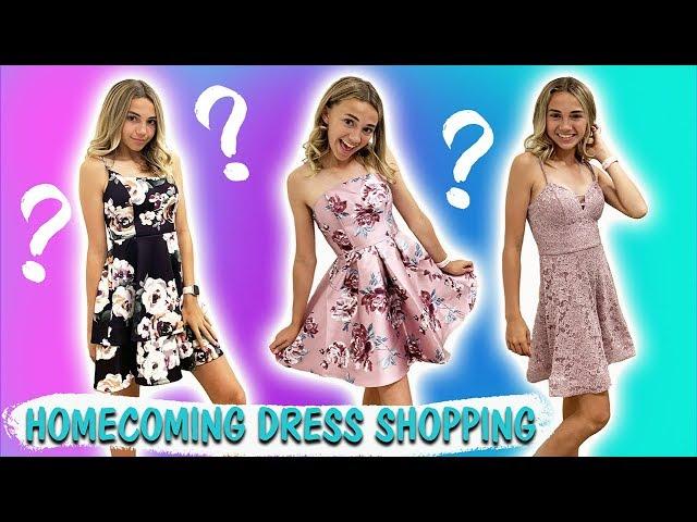 What Dress Does Kayla Pick for Homecoming? | We Are The Davises