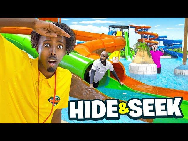 EXTREME HIDE & SEEK IN WATER PARK!