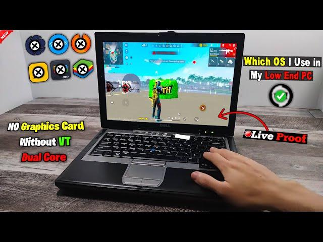 Which OS I Use in My Low End PC | Best Android OS For Low End PC Free Fire (2025)