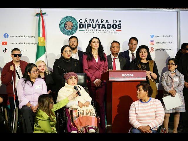 EN VIVO / Conferencia de prensa del Grupo Parlamentario de MORENA