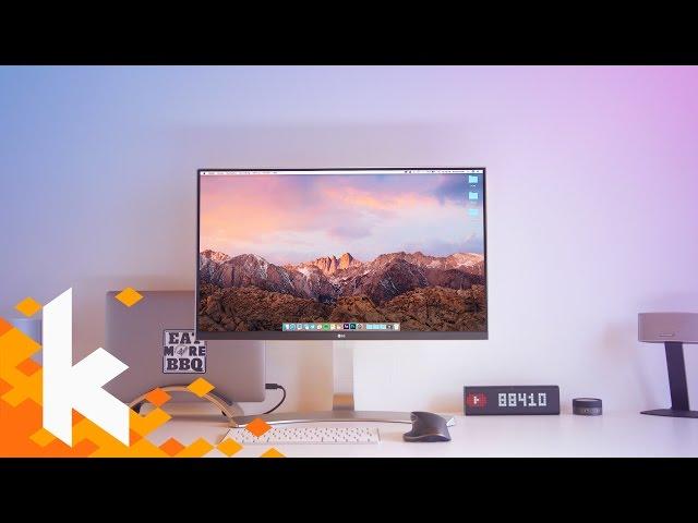 Mein neues Setup: LG 4K Monitor mit USB-C