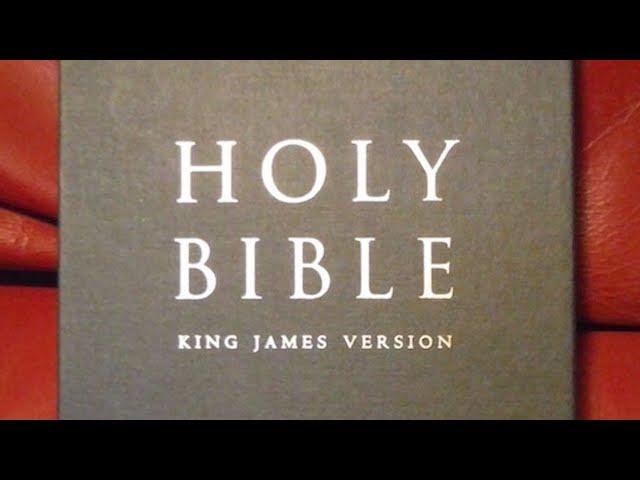 Holy Bible King James Version  Review ( Holy Bible KJV Review ) KJV Leather bound review