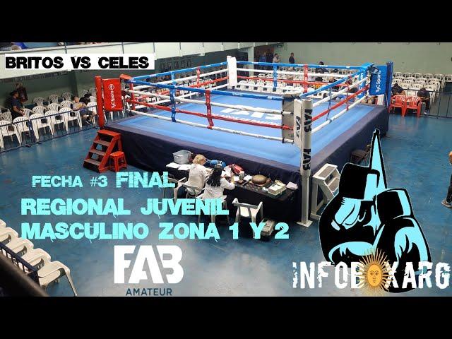 MATIAS BRITOS VS SANTIAGO CELES, CATEGORIA 60KG (FINAL), REGIONAL JUVENIL MASCULINO FAB, FECHA 3.