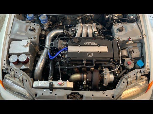 Eg civic b18c turbo pull