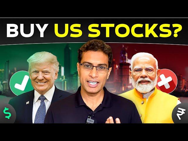 Indian Market is getting overvalued. Time to shift to US Stocks? | Akshat Shrivastava