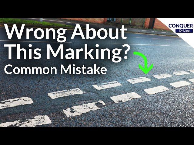 Does This Line Mean No Entry? Common Driving Mistake