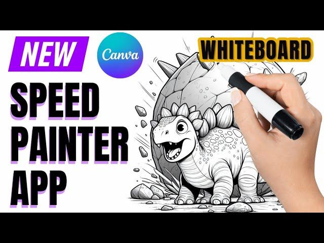 NEW QUICK  Whiteboard Animation - Speed Painter App on Canva