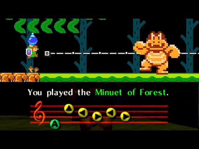 Super Mario Maker 2  Minuet of Forest  ZELDA OoT