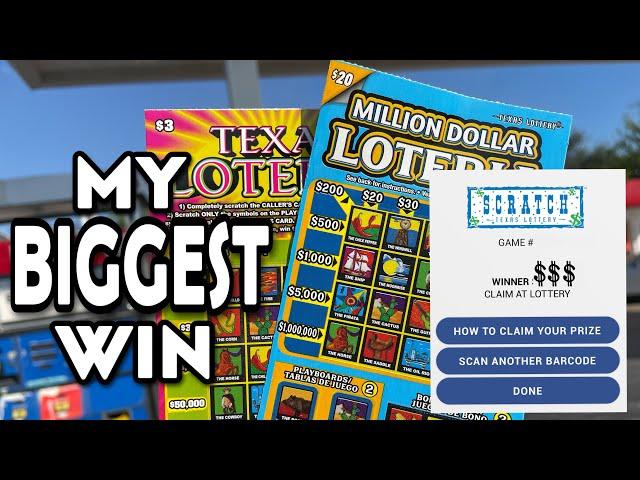 HUGE WIN!‼️CLAIMER!‼️AWESOME‼️Texas Lottery - Chasin’ Claimers