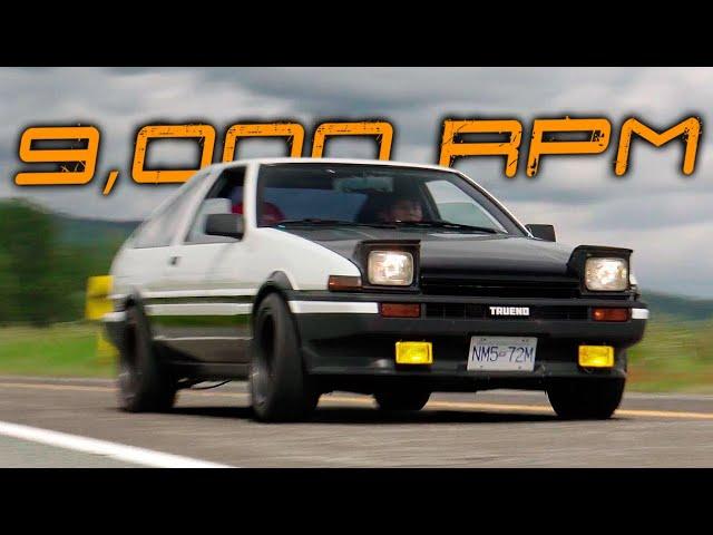 This Engine Swap TRIPLED The Power of this Toyota AE86!