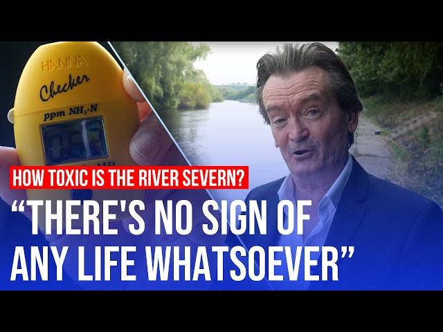 How toxic are Britain's rivers? Feargal Sharkey tests the River Severn with LBC