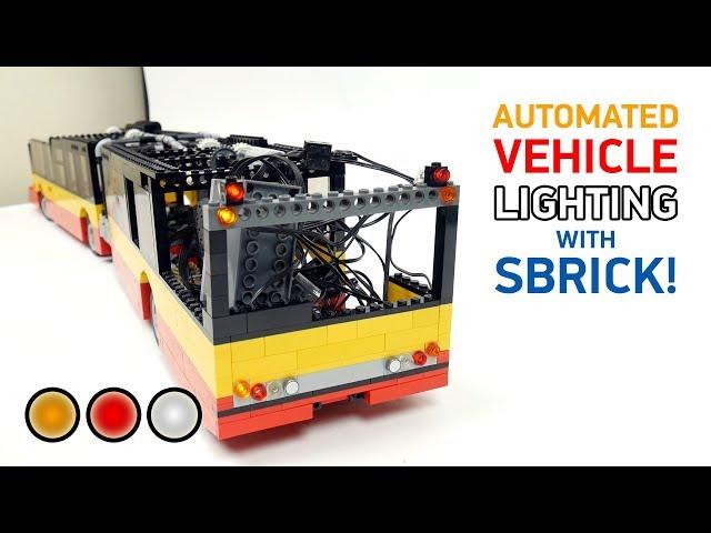 Automated Reversing, Braking Lights & Turn Signals with your SBrick! [HOW TO]