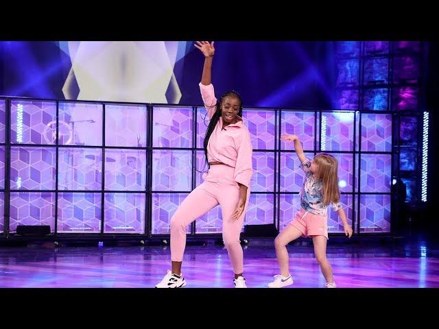 Viral Kid Dancer and Her Teacher Show Off Their Moves