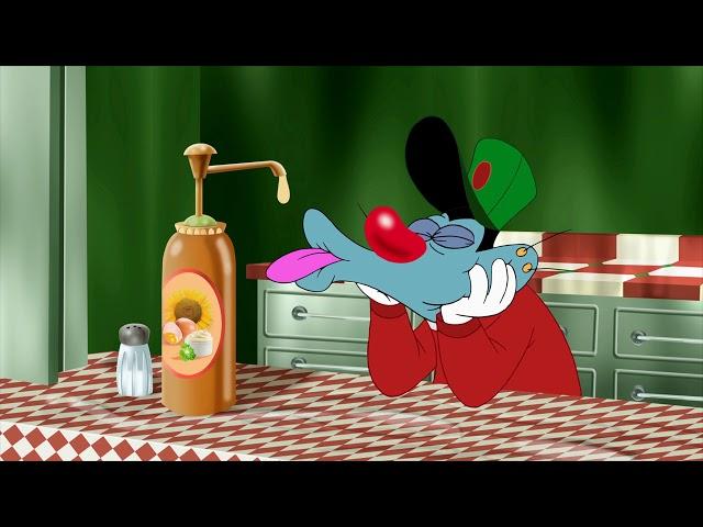 Oggy and the Cockroaches  OGGY IS WAITING SOME PIZZAS  Full Episode in HD