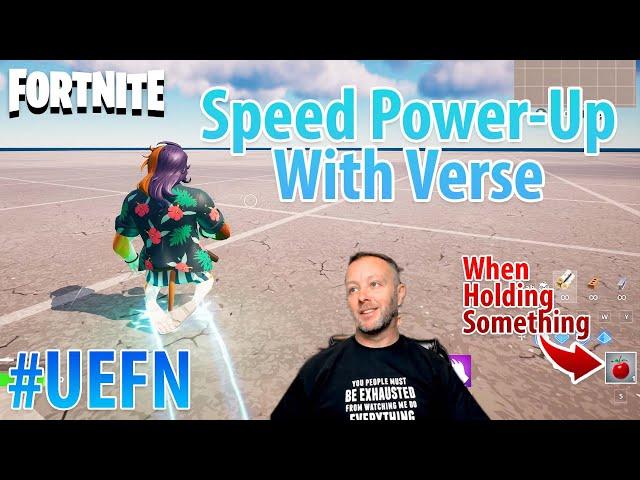 How To Make A Player Move Fast Power Up With Verse