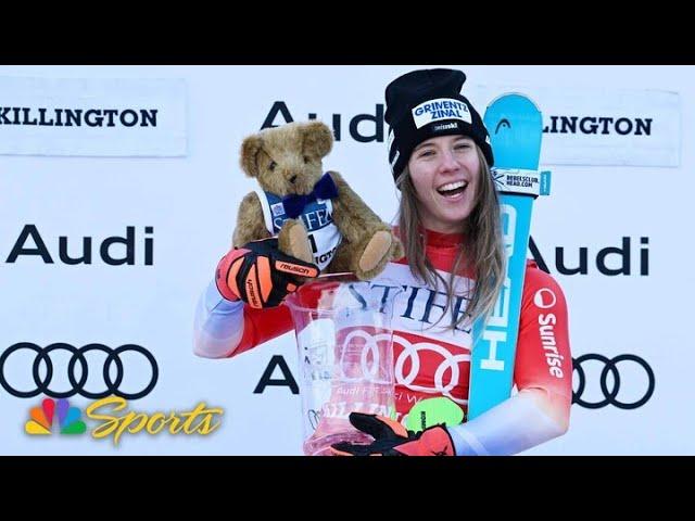 Swiss Camille Rast wins Killington slalom for first World Cup victory | NBC Sports