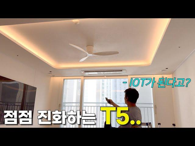 IOT T5 간접조명으로 거실을 자유자재로 밝혀봐요 (+설치 팁!)