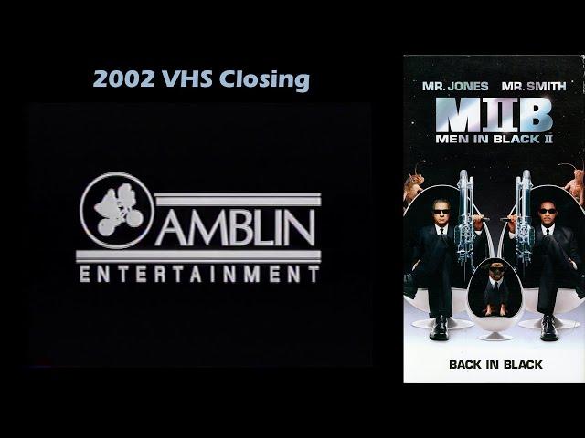 Men in Black II (2002 VHS Closing)