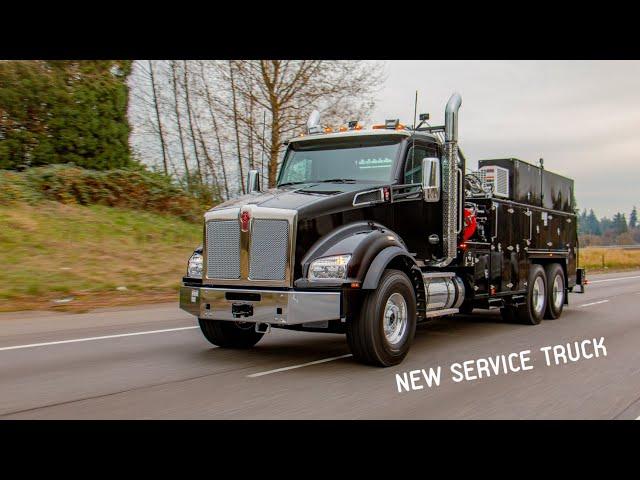 Kenworth T880 Service Truck Tour, Custom Made Body By Carco