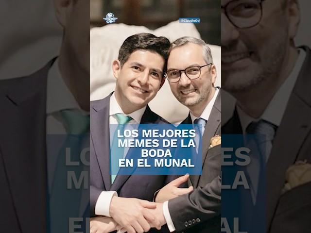 Boda en el MUNAL desata ola de memes  #shorts