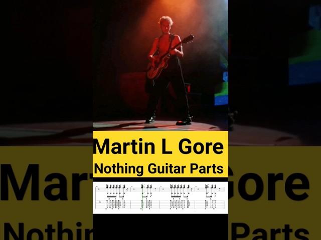 Depeche Mode - Martin L Gore (101 - Nothing Guitar Parts)