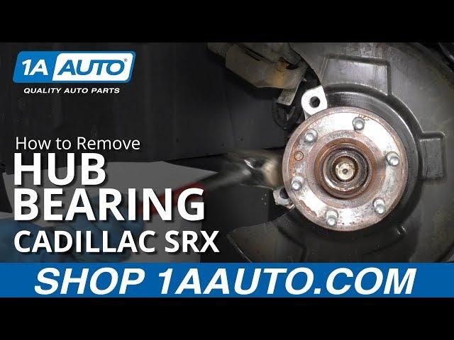 How to Replace Wheel Bearing & Hub 10-16 Cadillac SRX