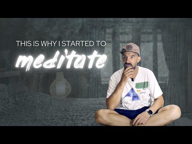 I Started To Meditate Because I Suffered - My Road To Feeling Better