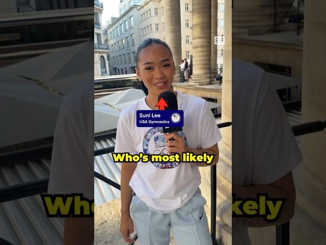Suni Lee plays 'most likely to' with USA Women's Gymnastics 