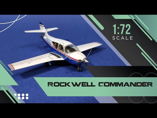 Rockwell Commander - 1:72 scale - Scale modeling - VFR MODELS.