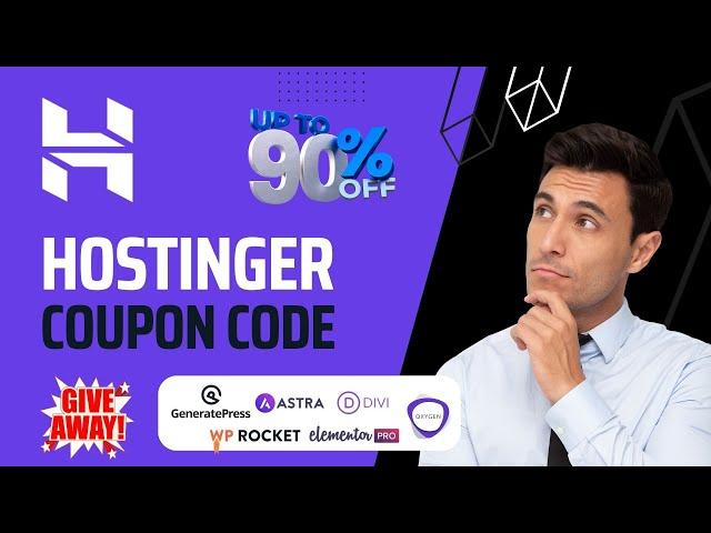  90% OFF Hostinger Shared Hosting Coupon Code 2023   Black Friday Deal 2023! 