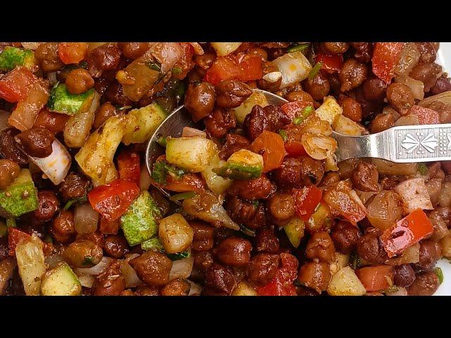 Chana Chaat Recipe | Chana Chaat Masala Recipe | Ramzan Special Recipes | Kala Chana Chaat Recipe