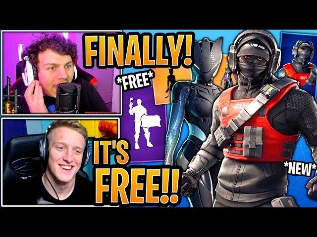 Streamers React to *FREE* Boobytrapped Emote and *NEW* Stealth Reflex Skin & Lynx Variant!