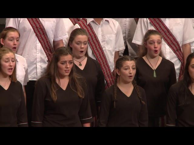 New Zealand Secondary Students Choir 2017-2018, at The Big Sing 2018 National Finale