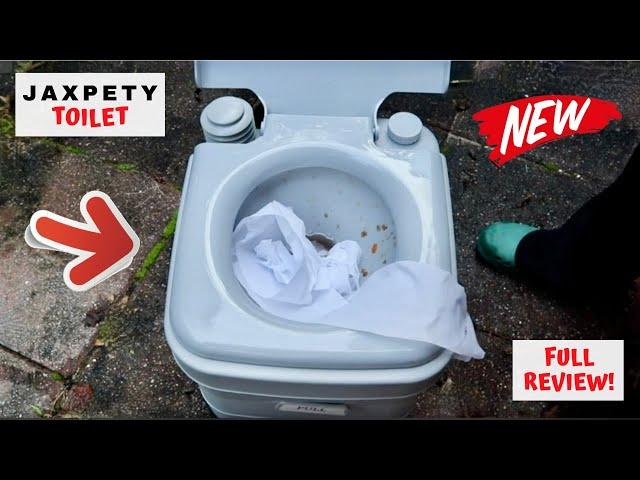 JAXPETY -    5 Gallon Portable  Toilet - FULL  Review   