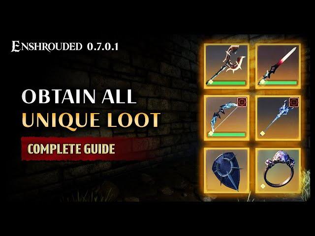 Enshrouded | All Unique Weapons + Rings & How to Obtain Them | The Ultimate Guide