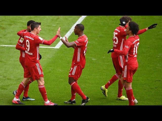 Bayern Munich 4 - 0 Stuttgart | All goals and highlights | 20.03.2021 | Germany Bundesliga | PES