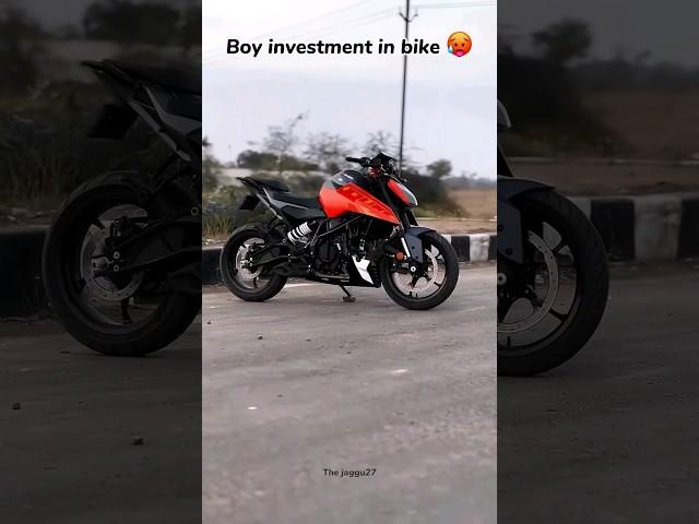 Boys investment in bike  #shortvideo