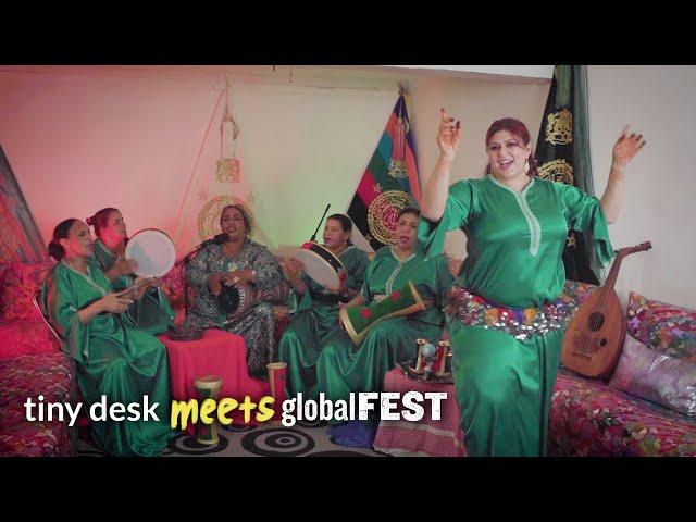 Khadija El Warzazia’s Bnat el Houariyat & Esraa Warda: Tiny Desk Meets globalFEST 2023