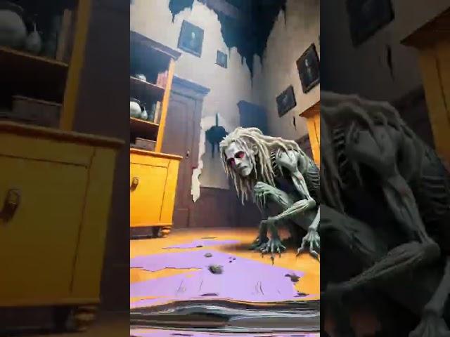 Astral projection ️️️ #deforumstablediffusion #motion #visual #creepy #scary #horror #transition