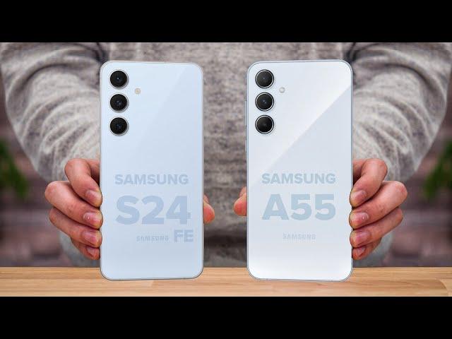 Samsung S24 FE Vs Samsung A55