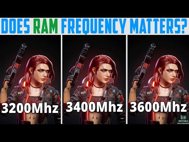 Ryzen 5 5600G: Does RAM Frequency Matter? 3200MHz vs 3400MHz vs 3600MHz