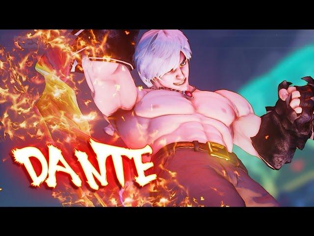 Street Fighter V PC mods - Dante (Devil May Cry)