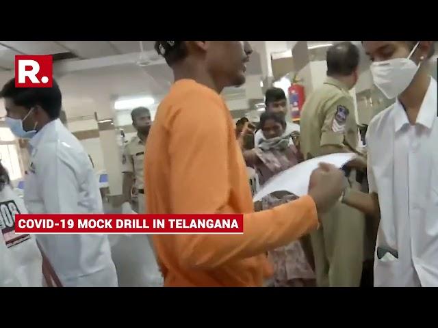 Covid-19: Gandhi Hospital In Hyderabad Conducts Mock Drill