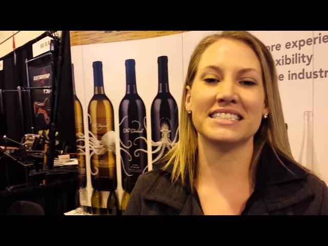 Amanda from Tricorbraun Winepak at Napa Expo 2013