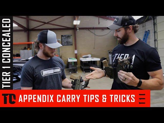 How to Appendix Carry Comfortably