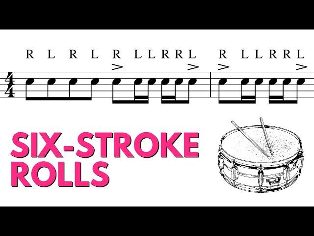 Six Stroke Rolls - Rudiment Exercise 