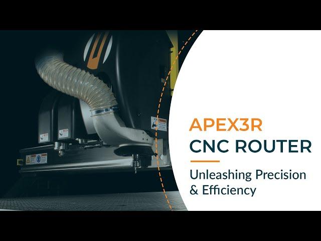 Unleashing Precision and Efficiency with the MultiCam Apex3R CNC Router!